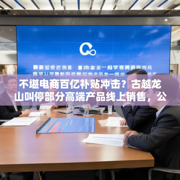 不堪电商百亿补贴冲击？古越龙山叫停部分高端产品线上销售，公司回应：是为进一步规范价格