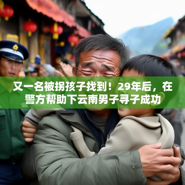 又一名被拐孩子找到！29年后，在警方帮助下云南男子寻子成功