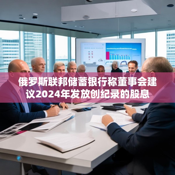俄罗斯联邦储蓄银行称董事会建议2024年发放创纪录的股息
