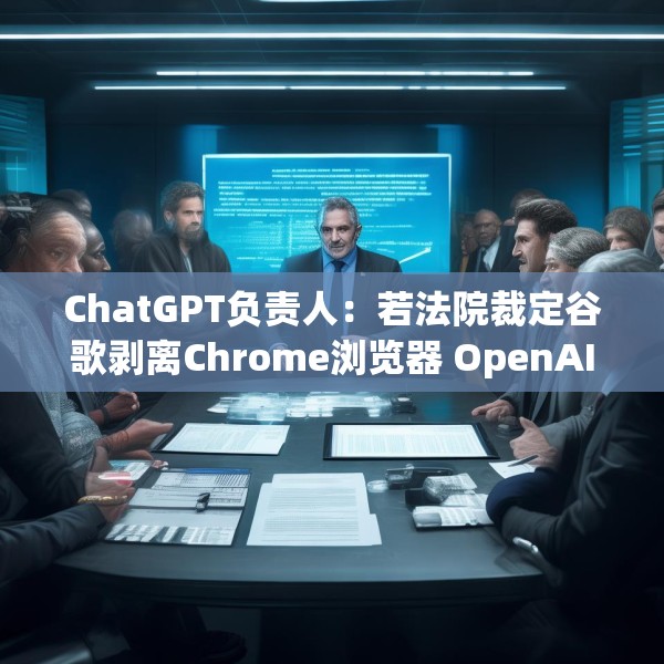 ChatGPT负责人：若法院裁定谷歌剥离Chrome浏览器 OpenAI会有意购买