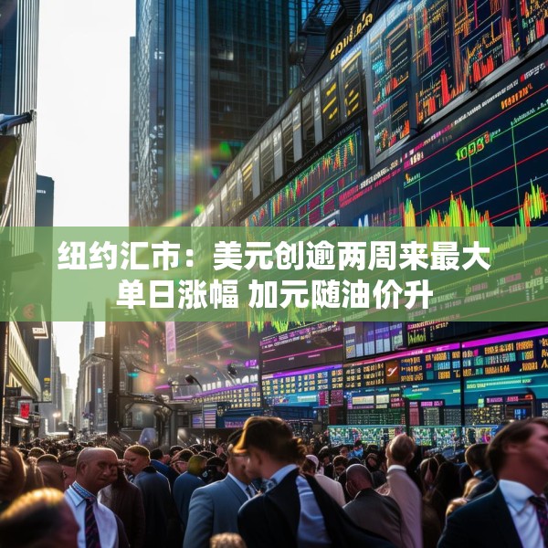 纽约汇市：美元创逾两周来最大单日涨幅 加元随油价升