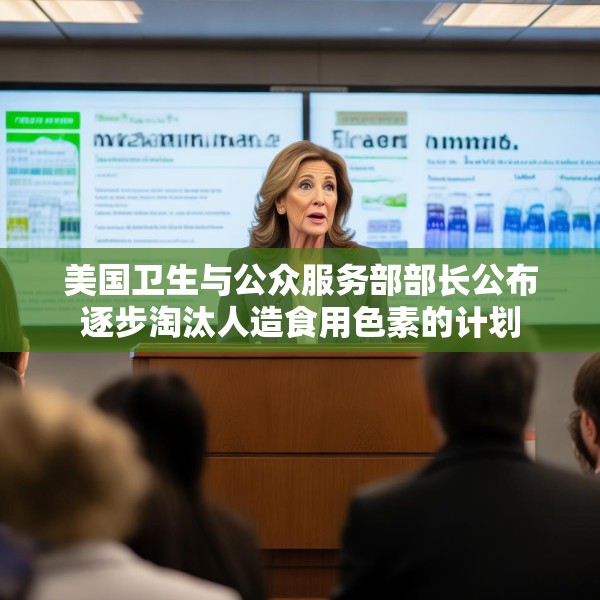 美国卫生与公众服务部部长公布逐步淘汰人造食用色素的计划