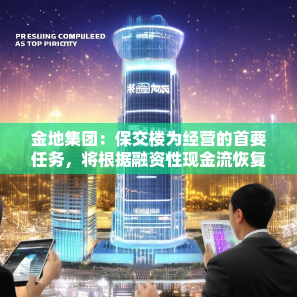 金地集团：保交楼为经营的首要任务，将根据融资性现金流恢复程度等进行投资决策