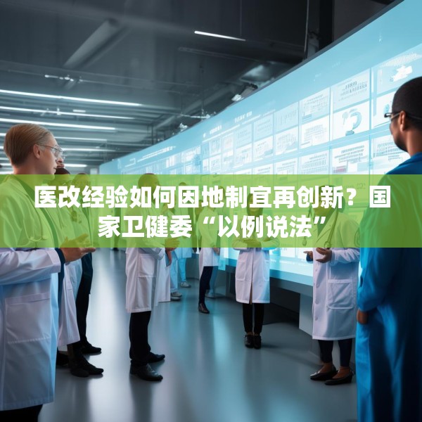 医改经验如何因地制宜再创新？国家卫健委“以例说法”