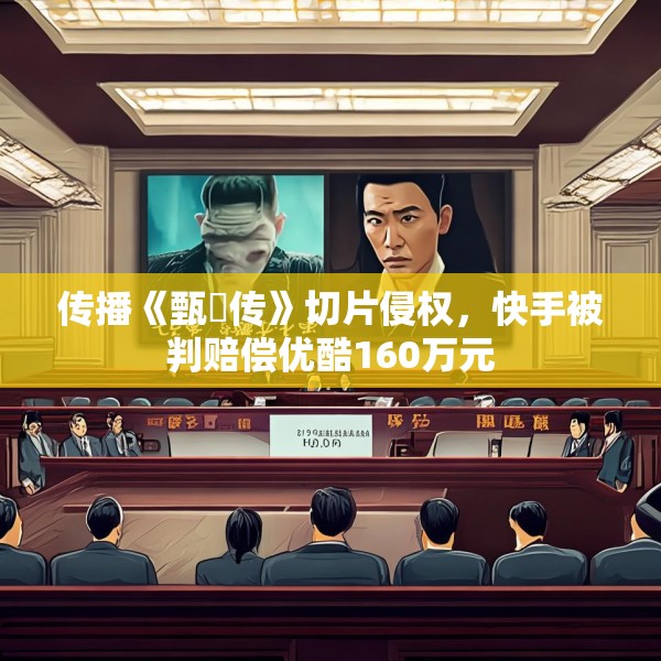 传播《甄嬛传》切片侵权，快手被判赔偿优酷160万元