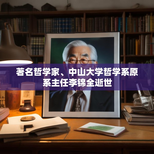 著名哲学家、中山大学哲学系原系主任李锦全逝世