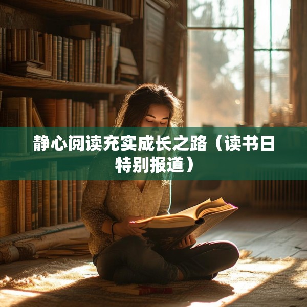 静心阅读充实成长之路（读书日特别报道）