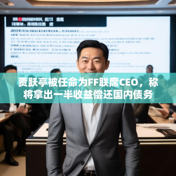 贾跃亭被任命为FF联席CEO，称将拿出一半收益偿还国内债务