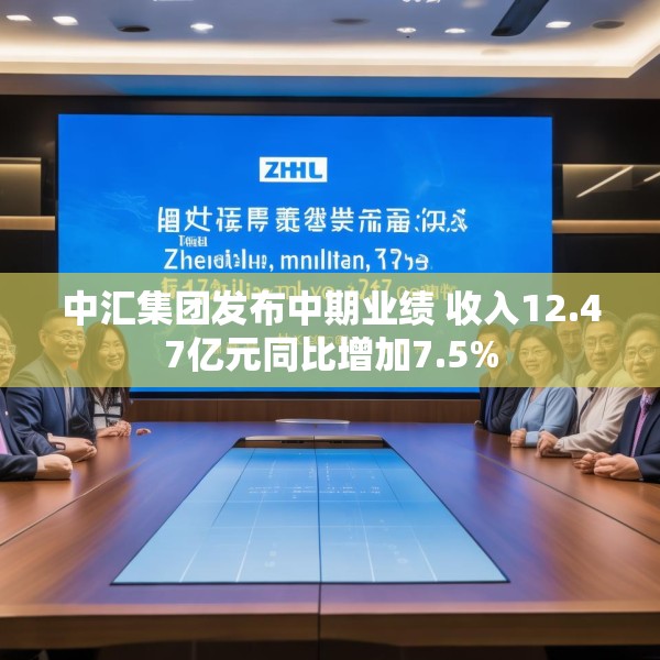中汇集团发布中期业绩 收入12.47亿元同比增加7.5%