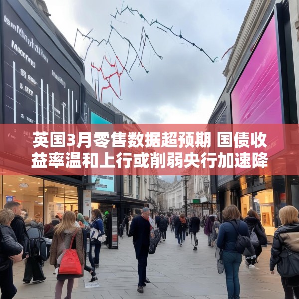 英国3月零售数据超预期 国债收益率温和上行或削弱央行加速降息预期