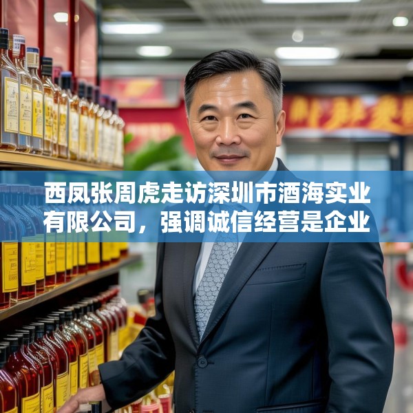 西凤张周虎走访深圳市酒海实业有限公司，强调诚信经营是企业发展的根本