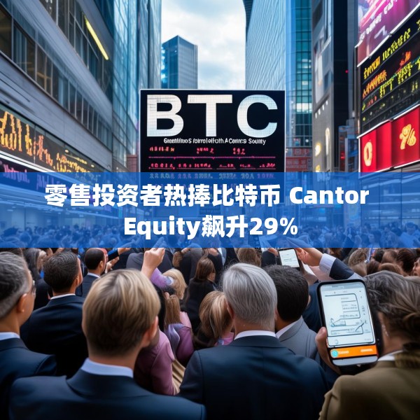零售投资者热捧比特币 Cantor Equity飙升29%