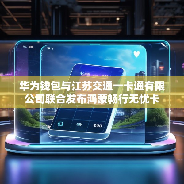 华为钱包与江苏交通一卡通有限公司联合发布鸿蒙畅行无忧卡
