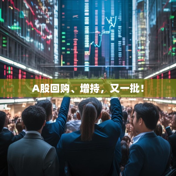 A股回购、增持，又一批！
