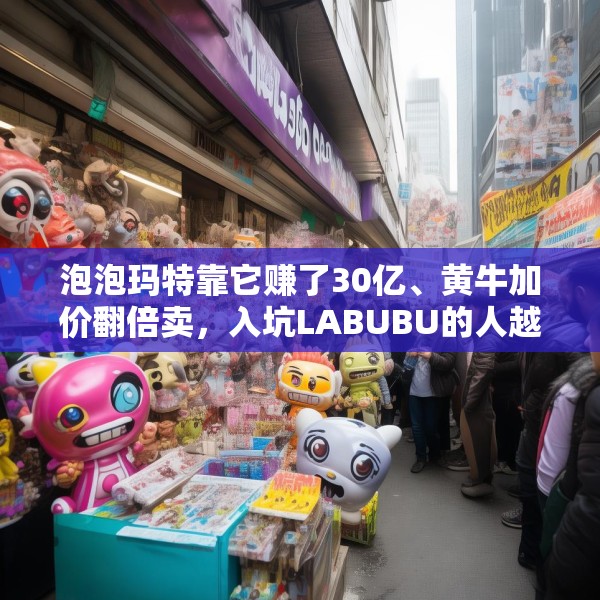 泡泡玛特靠它赚了30亿、黄牛加价翻倍卖，入坑LABUBU的人越来越多