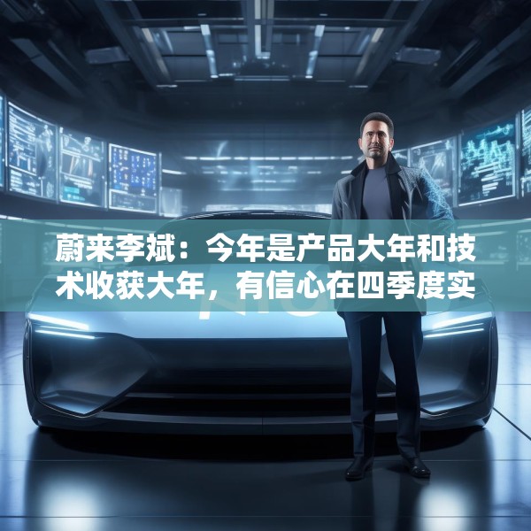 蔚来李斌：今年是产品大年和技术收获大年，有信心在四季度实现盈利