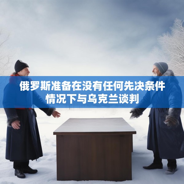 俄罗斯准备在没有任何先决条件情况下与乌克兰谈判