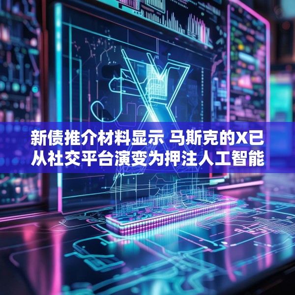 新债推介材料显示 马斯克的X已从社交平台演变为押注人工智能和订阅收入的平台