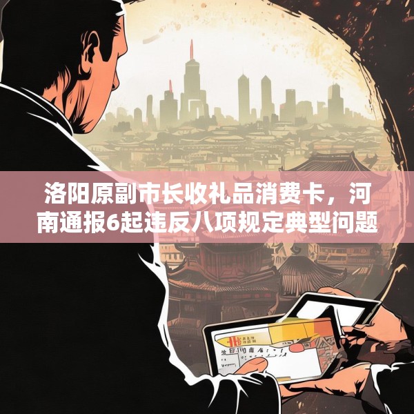 洛阳原副市长收礼品消费卡，河南通报6起违反八项规定典型问题