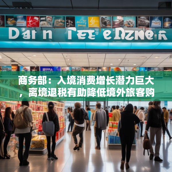 商务部：入境消费增长潜力巨大，离境退税有助降低境外旅客购物成本