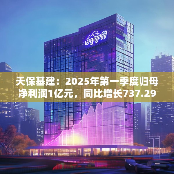 天保基建：2025年第一季度归母净利润1亿元，同比增长737.29%