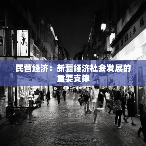 民营经济：新疆经济社会发展的重要支撑
