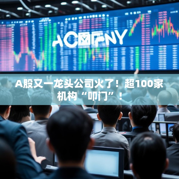 A股又一龙头公司火了！超100家机构“叩门”！