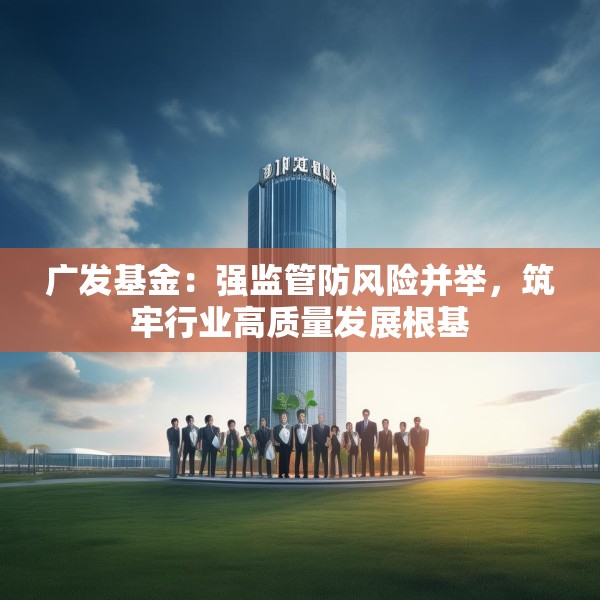 广发基金：强监管防风险并举，筑牢行业高质量发展根基