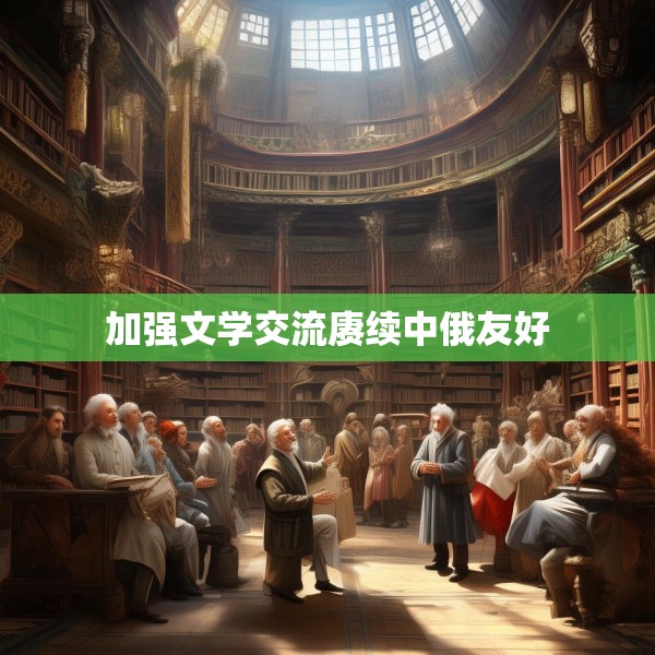 加强文学交流赓续中俄友好