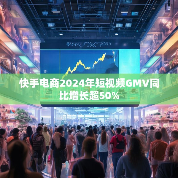 快手电商2024年短视频GMV同比增长超50%