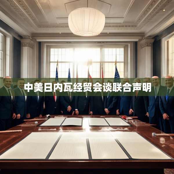中美日内瓦经贸会谈联合声明