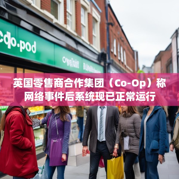 英国零售商合作集团（Co-Op）称网络事件后系统现已正常运行