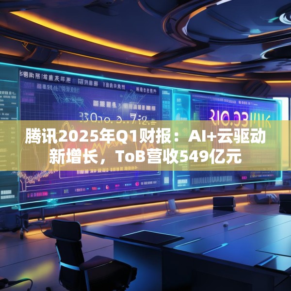 腾讯2025年Q1财报：AI+云驱动新增长，ToB营收549亿元