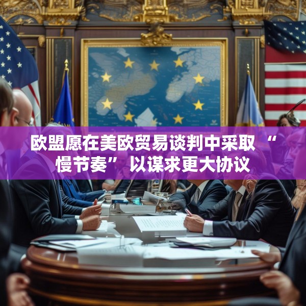 欧盟愿在美欧贸易谈判中采取 “慢节奏” 以谋求更大协议