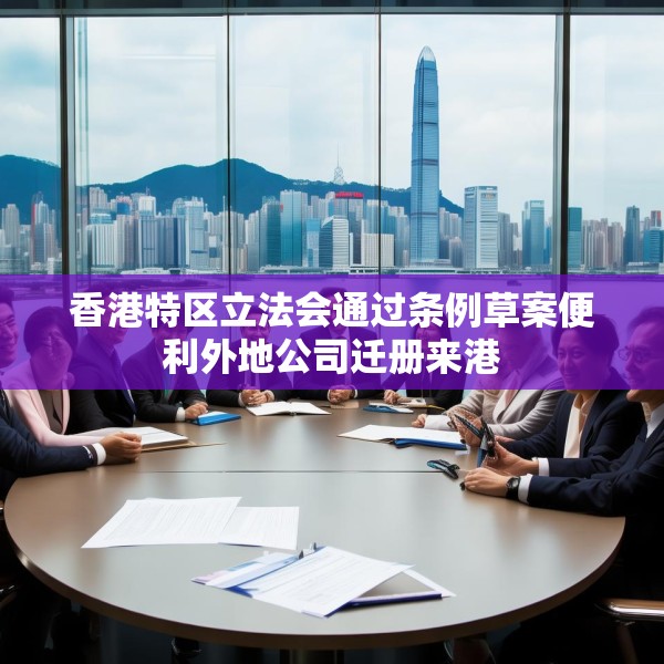 香港特区立法会通过条例草案便利外地公司迁册来港