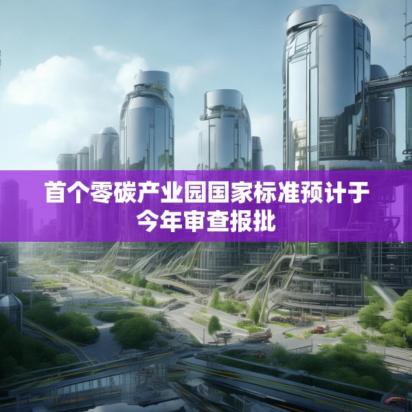 首个零碳产业园国家标准预计于今年审查报批