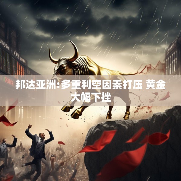 邦达亚洲:多重利空因素打压 黄金大幅下挫