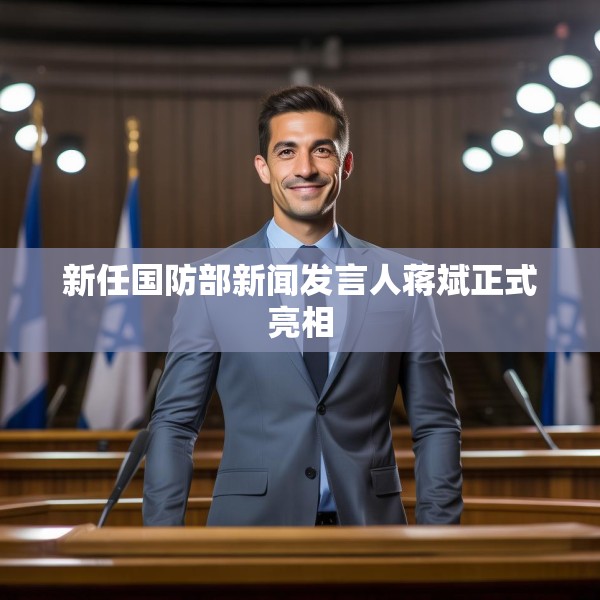 新任国防部新闻发言人蒋斌正式亮相