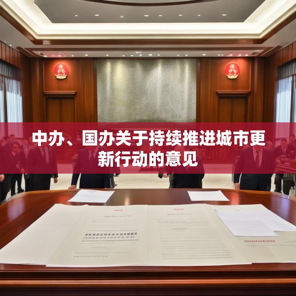 中办、国办关于持续推进城市更新行动的意见
