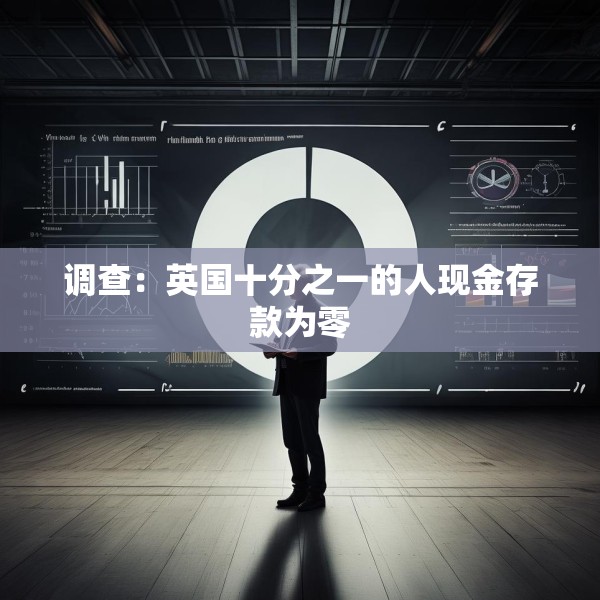 调查：英国十分之一的人现金存款为零