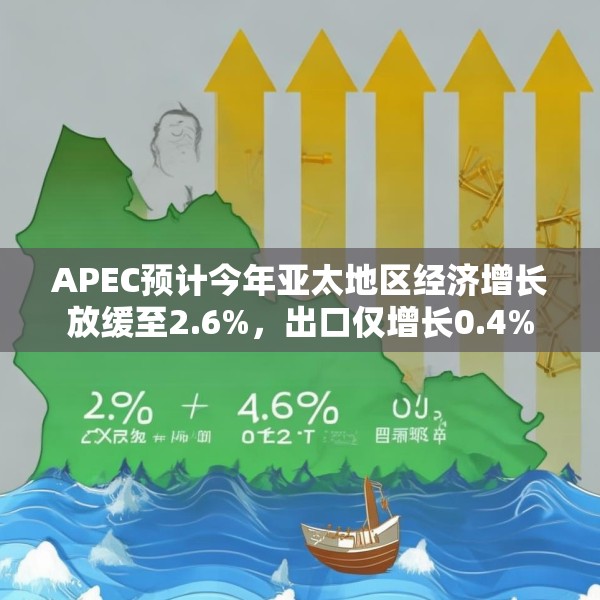 APEC预计今年亚太地区经济增长放缓至2.6%，出口仅增长0.4%