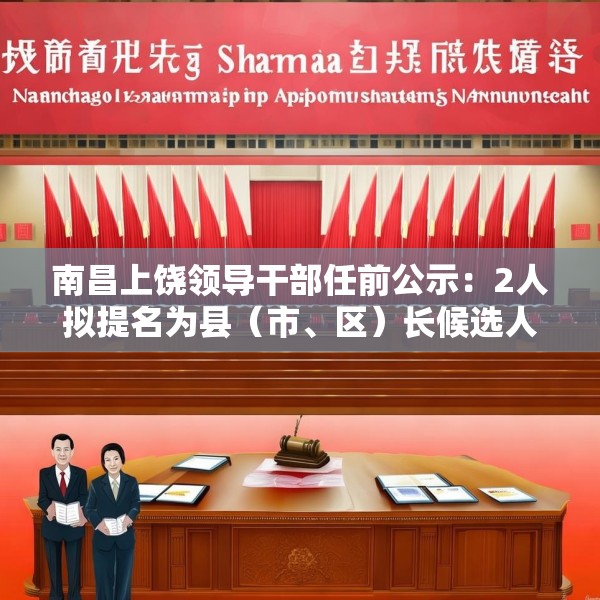 南昌上饶领导干部任前公示：2人拟提名为县（市、区）长候选人