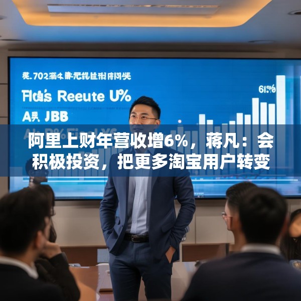 阿里上财年营收增6%，蒋凡：会积极投资，把更多淘宝用户转变成即时零售用户