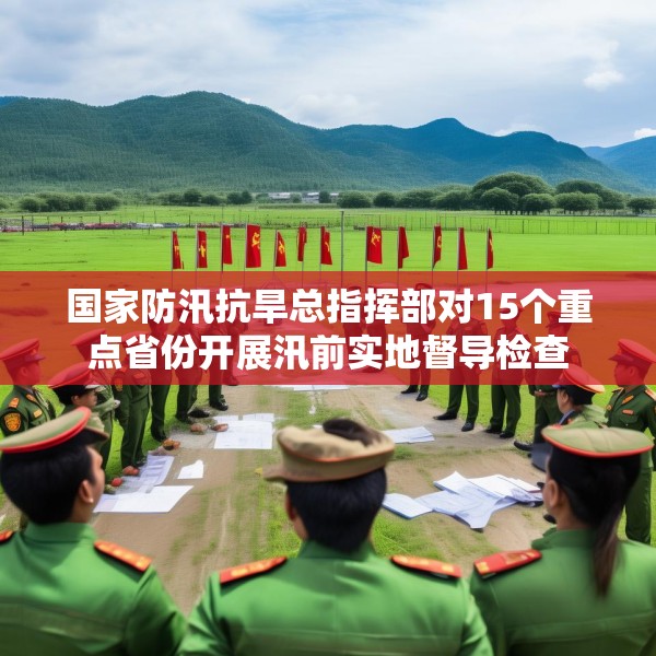 国家防汛抗旱总指挥部对15个重点省份开展汛前实地督导检查