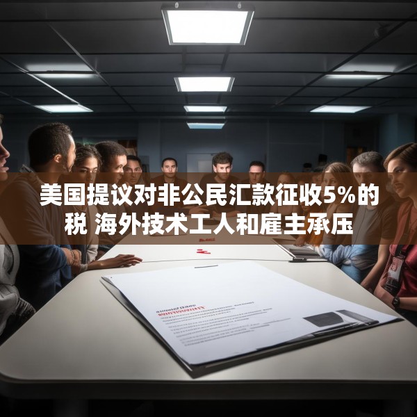 美国提议对非公民汇款征收5%的税 海外技术工人和雇主承压