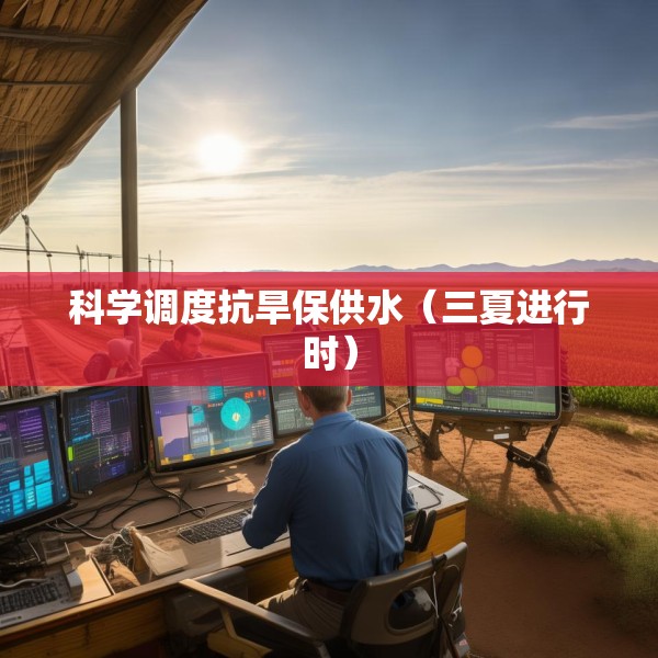 科学调度抗旱保供水（三夏进行时）