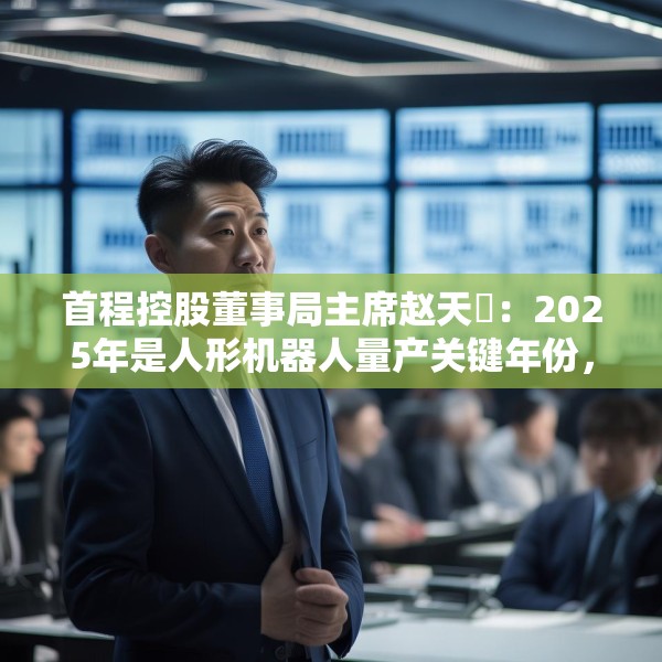 首程控股董事局主席赵天旸：2025年是人形机器人量产关键年份，头部公司可能突破千台