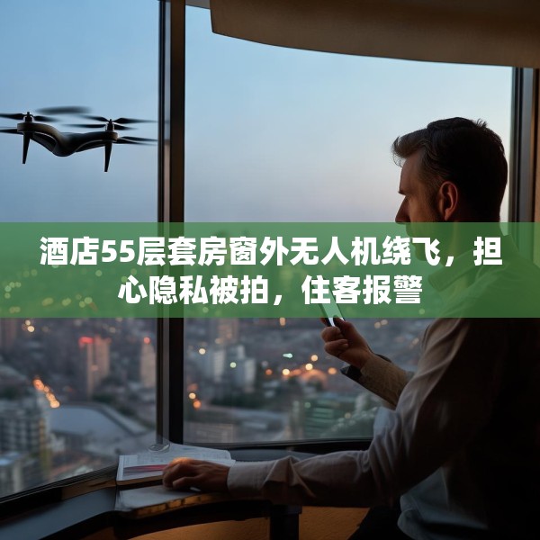 酒店55层套房窗外无人机绕飞，担心隐私被拍，住客报警