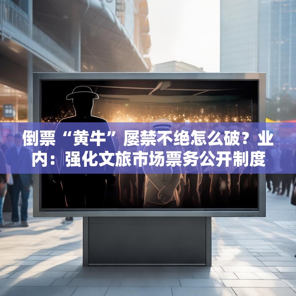 倒票“黄牛”屡禁不绝怎么破？业内：强化文旅市场票务公开制度