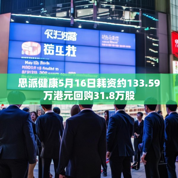 思派健康5月16日耗资约133.59万港元回购31.8万股